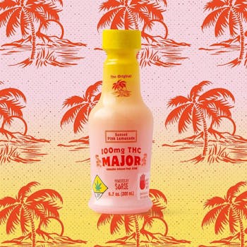 Major - Pink Lemonade - 100mg THC)